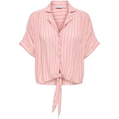 ONLY Onlpaula Life S/S Tie Shirt Wvn Noos XS ROMANCE ROSE XS ONLY Onlpaula Life S/S Tie Shirt Wvn Noos XS ROMANCE ROSE XS
