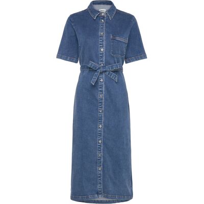 ONLY Onllana Ss Long Dress Dnm Rea258 Noos XL MEDIUM BLUE DENIM XL ONLY Onllana Ss Long Dress Dnm Rea258 Noos XL MEDIUM BLUE DENIM XL
