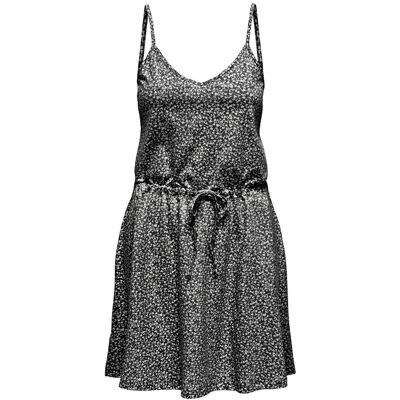 ONLY Onlmay Life Singlet V-Neck Dress Jrs XS BLACK XS ONLY Onlmay Life Singlet V-Neck Dress Jrs XS BLACK XS