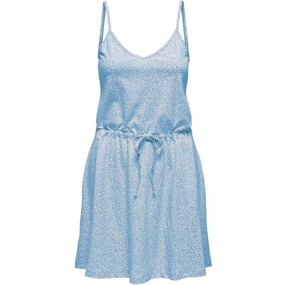ONLY Onlmay Life Singlet V-Neck Dress Jrs XS CLEAR SKY XS ONLY Onlmay Life Singlet V-Neck Dress Jrs XS CLEAR SKY XS