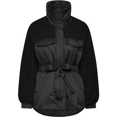 ONLY Onlerika Mix Jacket Life Cc Otw XL BLACK XL ONLY Onlerika Mix Jacket Life Cc Otw XL BLACK XL