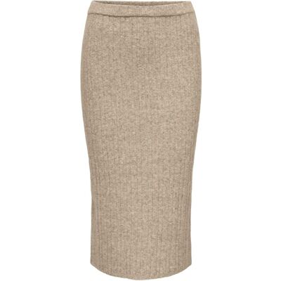ONLY Onljeanett Life Midi Rib Skirt Cc Knt XS HUMUS XS ONLY Onljeanett Life Midi Rib Skirt Cc Knt XS HUMUS XS