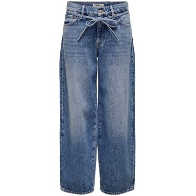 ONLY Onlgianna Mw Straight Dnm Dot596 Noos 27 x 34 MEDIUM BLUE DENIM 27 x 34 ONLY Onlgianna Mw Straight Dnm Dot596 Noos 27 x 34 MEDIUM BLUE DENIM 27 x 34