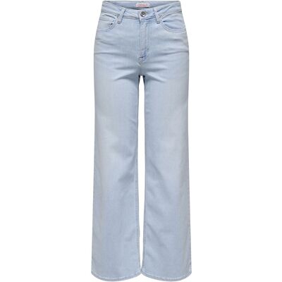ONLY Onlmadison Blush Hw Wide Dnm Cro495 Noos XL x 34 LIGHT BLUE BLEACHED DENIM XL x 34 ONLY Onlmadison Blush Hw Wide Dnm Cro495 Noos XL x 34 LIGHT BLUE BLEACHED DENIM XL x 34