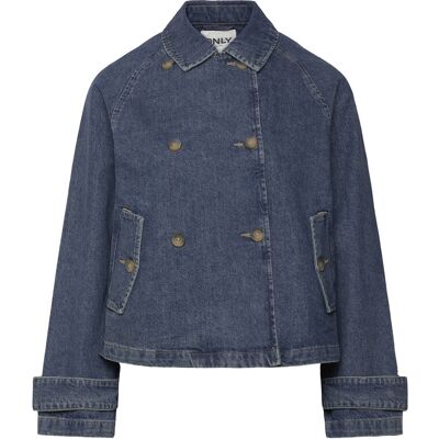 ONLY Onlapril Short Dnm Trench Akm XL LIGHT BLUE DENIM XL ONLY Onlapril Short Dnm Trench Akm XL LIGHT BLUE DENIM XL