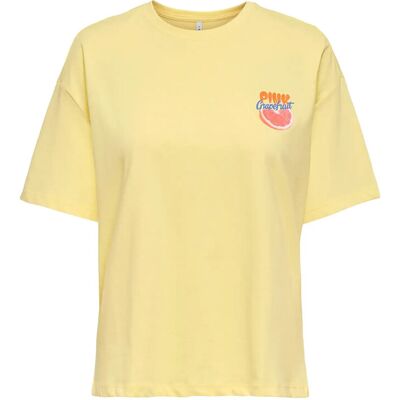 ONLY Onlbolette S/S Top Box Cc Jrs XS SUNLIGHT XS ONLY Onlbolette S/S Top Box Cc Jrs XS SUNLIGHT XS
