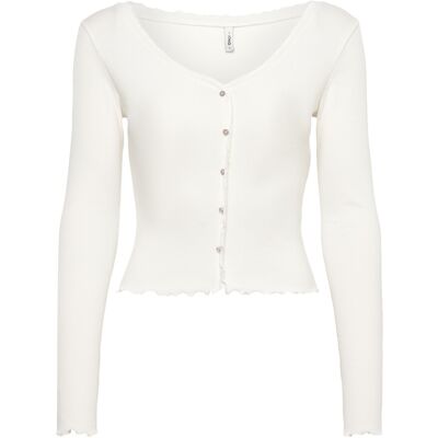 ONLY Onllaila L/S Button Top Mix Box Jrs Noos S CLOUD DANCER S ONLY Onllaila L/S Button Top Mix Box Jrs Noos S CLOUD DANCER S