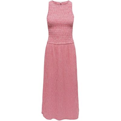 ONLY Onlcelle S/L Smock Dress Jrs M BARBADOS CHERRY M ONLY Onlcelle S/L Smock Dress Jrs M BARBADOS CHERRY M