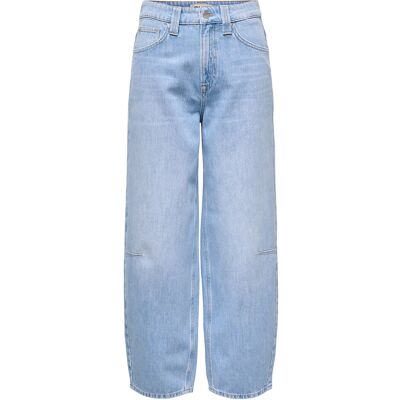 ONLY Onlfrankie Hw Ank Barrel Dnm Dot007 Noos XS x 32 LIGHT BLUE DENIM XS x 32 ONLY Onlfrankie Hw Ank Barrel Dnm Dot007 Noos XS x 32 LIGHT BLUE DENIM XS x 32