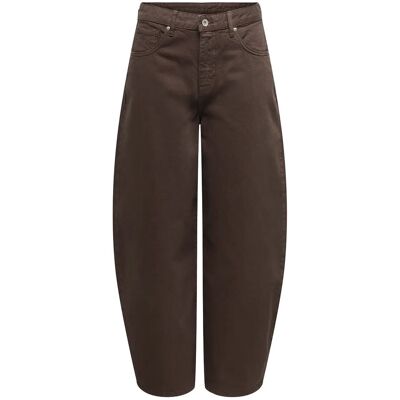 ONLY Onltaylor Hw Barrel Brown Dnm Azg320 XS x 32 DARK BROWN DENIM XS x 32 ONLY Onltaylor Hw Barrel Brown Dnm Azg320 XS x 32 DARK BROWN DENIM XS x 32