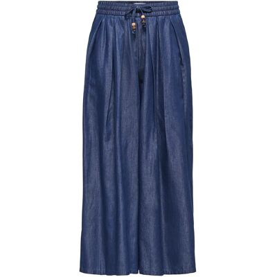 ONLY Onlbea Bead Hw Wide Palazzo Dnm Qyt XL DARK BLUE DENIM XL ONLY Onlbea Bead Hw Wide Palazzo Dnm Qyt XL DARK BLUE DENIM XL