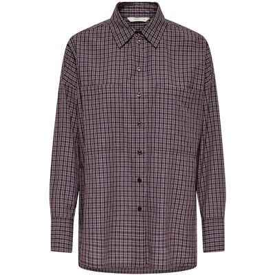 ONLY Onlfenna L/S Oversize Check Shirt Wvn M WINETASTING M ONLY Onlfenna L/S Oversize Check Shirt Wvn M WINETASTING M