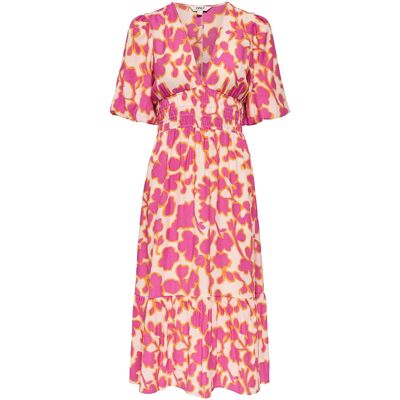 ONLY Onlauri Mikasi S/S Midi Dress Wvv Ex S CLOUD DANCER S ONLY Onlauri Mikasi S/S Midi Dress Wvv Ex S CLOUD DANCER S