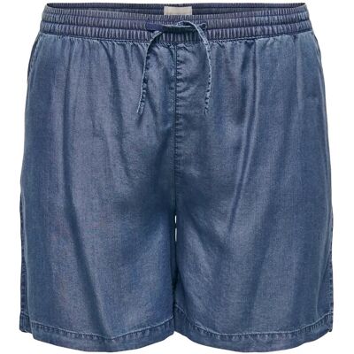 ONLY Carmakoma Carpema Life Lyocell Dnm Shorts Yok 54 DARK BLUE DENIM 54 ONLY Carmakoma Carpema Life Lyocell Dnm Shorts Yok 54 DARK BLUE DENIM 54