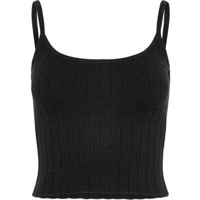 Organic Basics Soft Knit Rib Tank Top XL BLACK XL Organic Basics Soft Knit Rib Tank Top XL BLACK XL