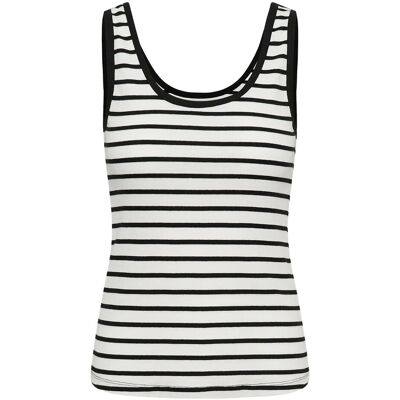 Part Two Roselynpw Top XXL BLACK STRIPE XXL Part Two Roselynpw Top XXL BLACK STRIPE XXL