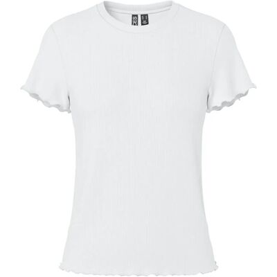 Pieces Pcnicca Ss O-Neck Top Jrs Noos XXL BRIGHT WHITE XXL Pieces Pcnicca Ss O-Neck Top Jrs Noos XXL BRIGHT WHITE XXL