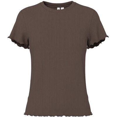 Pieces Pcnicca Ss O-Neck Top Jrs Noos M HOT FUDGE M Pieces Pcnicca Ss O-Neck Top Jrs Noos M HOT FUDGE M