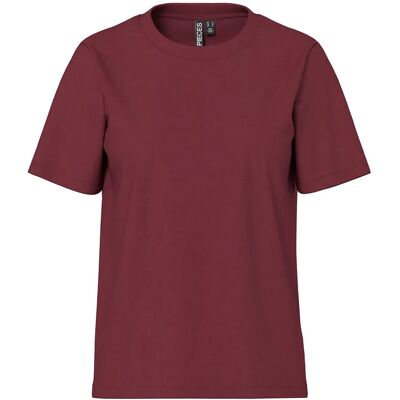 Pieces Pcria Ss Solid Tee Jrs Noos Bc XL TAWNY PORT XL Pieces Pcria Ss Solid Tee Jrs Noos Bc XL TAWNY PORT XL