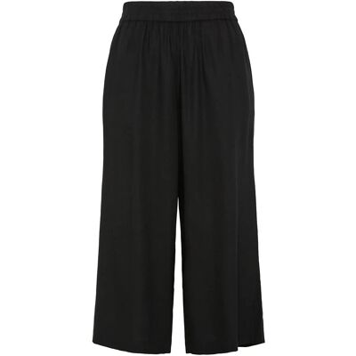 Pieces Pcpia Linen Blend Hw Culotte Wvn Noos XL BLACK XL Pieces Pcpia Linen Blend Hw Culotte Wvn Noos XL BLACK XL