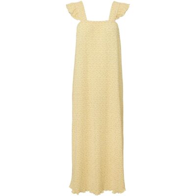 Pieces Pcflora Strap Flounce Dress Jrs Msa Bc XL FRENCH VANILLA XL Pieces Pcflora Strap Flounce Dress Jrs Msa Bc XL FRENCH VANILLA XL