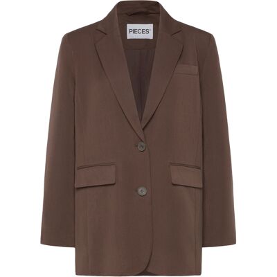 Pieces Pckamil Ls Loose Blazer Noos Bc L HOT FUDGE L Pieces Pckamil Ls Loose Blazer Noos Bc L HOT FUDGE L