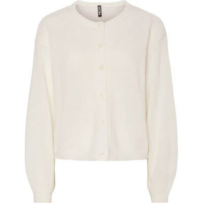 Pieces Pcida Ls O-Neck Knit Cardigan Noos Bc S CLOUD DANCER S Pieces Pcida Ls O-Neck Knit Cardigan Noos Bc S CLOUD DANCER S