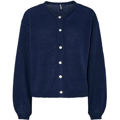 Pieces Pcida Ls O-Neck Knit Cardigan Noos Bc XXL MARITIME BLUE XXL Pieces Pcida Ls O-Neck Knit Cardigan Noos Bc XXL MARITIME BLUE XXL