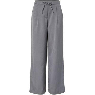 Pieces Pcfalka Mw Pinstriped Tie Pants M GREY PINSTRIPE M Pieces Pcfalka Mw Pinstriped Tie Pants M GREY PINSTRIPE M