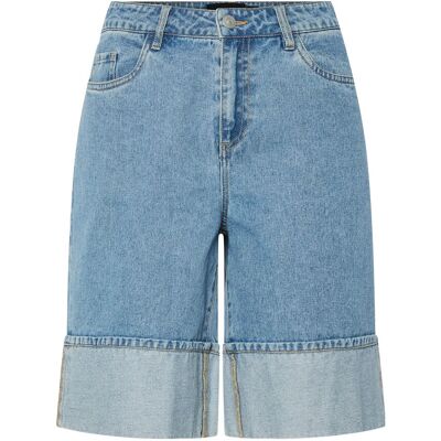 Pieces Pcmindy Mw Loose Denim Jorts D2D XS LIGHT BLUE DENIM XS Pieces Pcmindy Mw Loose Denim Jorts D2D XS LIGHT BLUE DENIM XS
