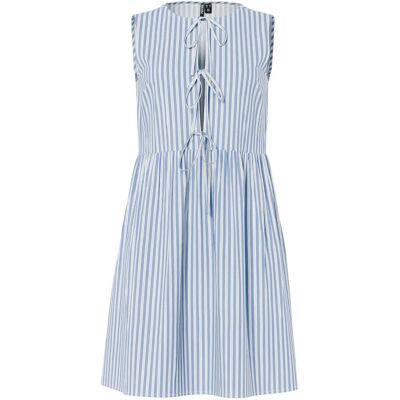 Pieces Pcjolly Sl Tie Short Dress Wvn Noos Bc L HYDRANGEA L Pieces Pcjolly Sl Tie Short Dress Wvn Noos Bc L HYDRANGEA L