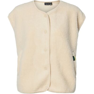 Pieces Pckatty Teddy Vest Noos Bc XXL BIRCH XXL Pieces Pckatty Teddy Vest Noos Bc XXL BIRCH XXL