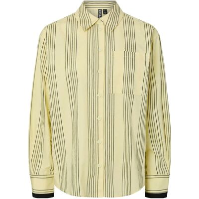 Pieces Pcjamie Ls Loose Shirt Wvn D2D Pp S PASTEL YELLOW S Pieces Pcjamie Ls Loose Shirt Wvn D2D Pp S PASTEL YELLOW S