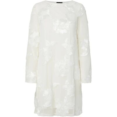 Pieces Pceva Ls Loose Dress Jrs Bc S CLOUD DANCER S Pieces Pceva Ls Loose Dress Jrs Bc S CLOUD DANCER S