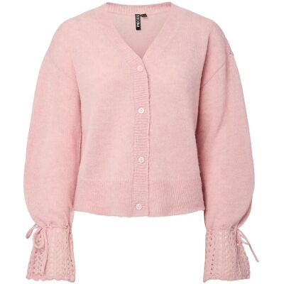 Pieces Pcsmilla Ls Knit Cardigan D2D XS PINK TULLE XS Pieces Pcsmilla Ls Knit Cardigan D2D XS PINK TULLE XS