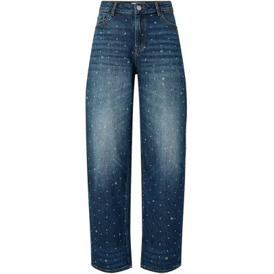 Pieces Pcmerle Mw Barrel Jeans D2D Fsy Pp 28 x 32 DARK BLUE DENIM 28 x 32 Pieces Pcmerle Mw Barrel Jeans D2D Fsy Pp 28 x 32 DARK BLUE DENIM 28 x 32