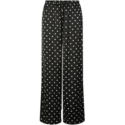 Pieces Pcjytta Mw Straight Satin Pants Wvn D2D XL BLACK XL Pieces Pcjytta Mw Straight Satin Pants Wvn D2D XL BLACK XL