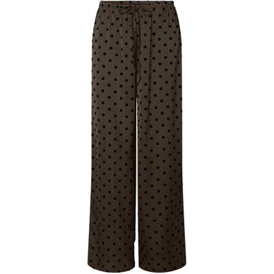 Pieces Pcjytta Mw Straight Satin Pants Wvn D2D XL HOT FUDGE XL Pieces Pcjytta Mw Straight Satin Pants Wvn D2D XL HOT FUDGE XL