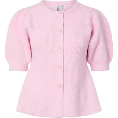 Pieces Pcsilly Ss Puff Knit Cardigan Noos Bc XXL ROSEATE SPOONBILL XXL Pieces Pcsilly Ss Puff Knit Cardigan Noos Bc XXL ROSEATE SPOONBILL XXL