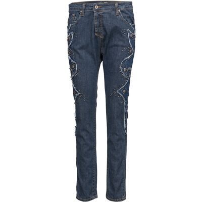 Please Jeans Fine Western XS BLUE XS Please Jeans Fine Western XS BLUE XS