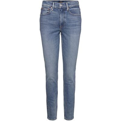 Polo Ralph Lauren Mid-Rise Skinny Jean 32 ANTARES WASH 32 Polo Ralph Lauren Mid-Rise Skinny Jean 32 ANTARES WASH 32