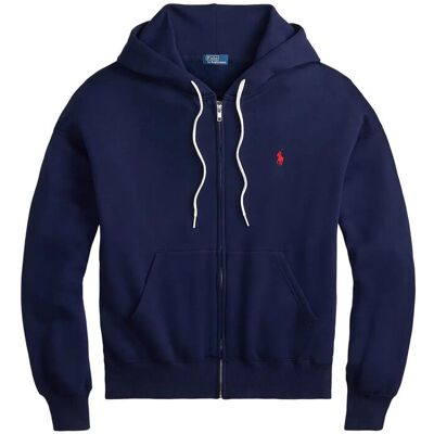 Polo Ralph Lauren Fleece Full-Zip Hoodie M CRUISE NAVY M Polo Ralph Lauren Fleece Full-Zip Hoodie M CRUISE NAVY M