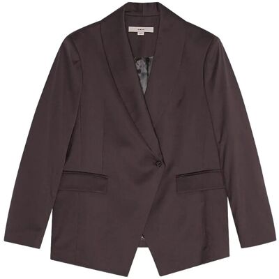 REMAIN Birger Christensen Double Breasted Blazer 36 BLACK COFFEE 36 REMAIN Birger Christensen Double Breasted Blazer 36 BLACK COFFEE 36