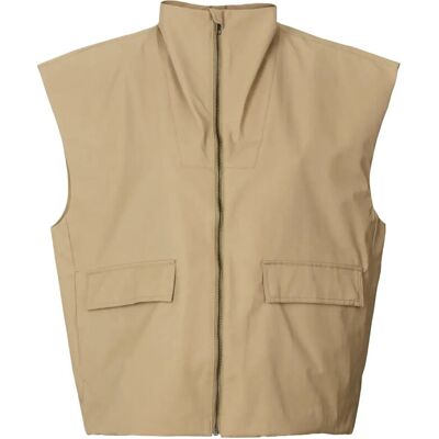 Rethinkit Studios Gilet Cloud L BEIGE TAUPE L Rethinkit Studios Gilet Cloud L BEIGE TAUPE L