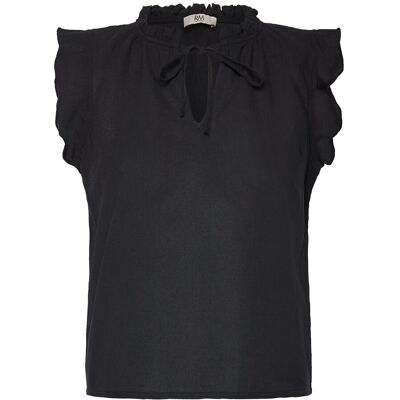 RM By Rosemunde Rmwthy Sl Top 34 BLACK 34 RM By Rosemunde Rmwthy Sl Top 34 BLACK 34