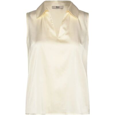 RM By Rosemunde Rmwpenelope Silk Blend Sl Top 36 IVORY 36 RM By Rosemunde Rmwpenelope Silk Blend Sl Top 36 IVORY 36