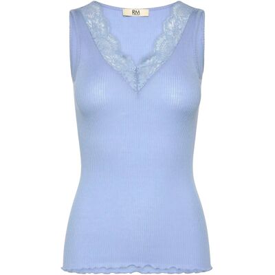 RM By Rosemunde Rmwbea Sl V-Neck Top XL BEL AIR BLUE XL RM By Rosemunde Rmwbea Sl V-Neck Top XL BEL AIR BLUE XL