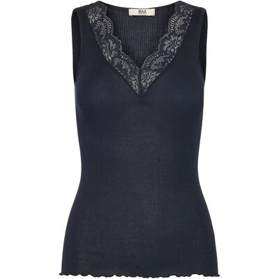RM By Rosemunde Rmwbea Sl V-Neck Top XL NAVY XL RM By Rosemunde Rmwbea Sl V-Neck Top XL NAVY XL