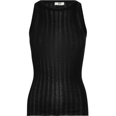 RM By Rosemunde Rmwbardot Sl Tank Top XL BLACK XL RM By Rosemunde Rmwbardot Sl Tank Top XL BLACK XL