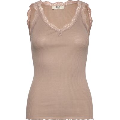 RM By Rosemunde Rmwbalta Modal Sl V-Neck Top XL MOCHA MERINGUE XL RM By Rosemunde Rmwbalta Modal Sl V-Neck Top XL MOCHA MERINGUE XL